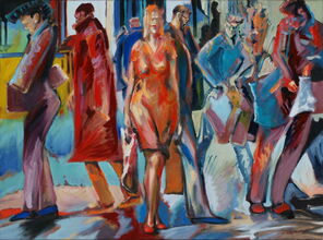 Antalia 2, oil on Canvas, 75 x 100 cm