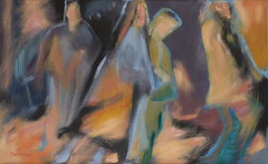 Johannesburg 1, oil on Canvas, 90 x 150 cm