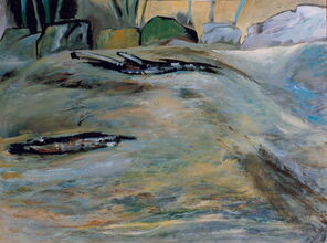 Landschaft mit Granit