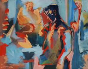 Paderborn 2, oil on Canvas, 70 x 90 cm