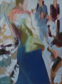 Hanoi 2, oil on Canvas, 80 x 60 cm