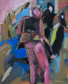 Muskat 1, oil on Canvas, 150 x 120 cm