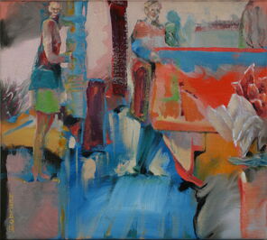 Portland 2, oil on canvas, 45 x 50 cm