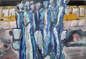 Antalya 1, oil on Canvas, 90 x 130 cm