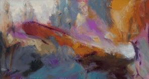 Linie 3.2, oil on canvas, 60 x 115 cm