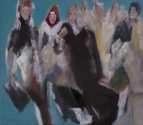 Mailand 1, oil on Canvas, 72 x 92 cm