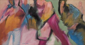 Windhoek 2, oil on canvas, 80 x 150 cm