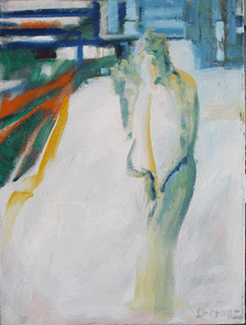 Alpha 1, oil on Canvas, 80 x 60 cm