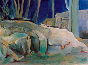 Landschaft mit Granit