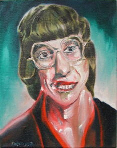 Verona-Maria, Malerei eines weiblichen Kopfes