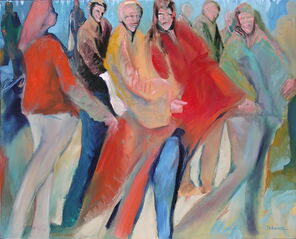 Hong Kong 3, oil on Canvas, 120 x 150 cm