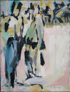 Bruessel 1, oil on Canvas, 80 x 60 cm