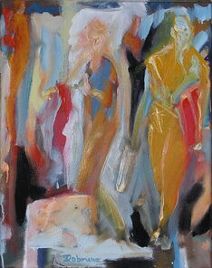 Venedig 2, oil on canvas, 57 x 45 cm