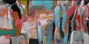 Palma 8, oil on canvas, 40 x 80 cm