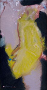 Stockholm 1, oil on canvas, 60 x 30 cm