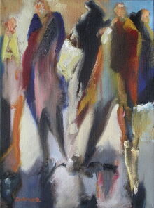 Hannover 2, oil on Canvas, 80 x 60 cm