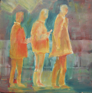 Palma 5, oil on wood, 50 x 50 cm