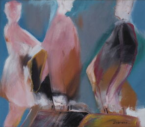 Hanoi 1, oil on Canvas, 72 x 92 cm