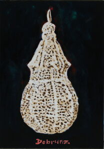 Radiolaria 5, gemalt mit Ölfarben