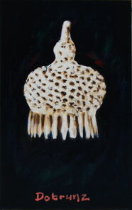 Radiolaria 9, gemalt mit Ölfarben