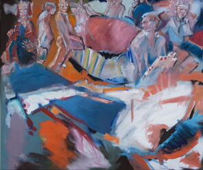 Bangkok 1, oil on Canvas, 150 x 180 cm