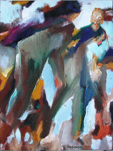 Buenos Aires 1, oil on Canvas, 80 x 60 cm