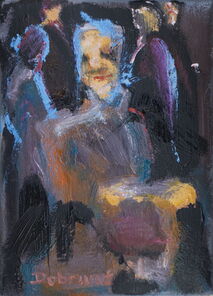 Linie 80, oil on canvas, 25 x 18 cm