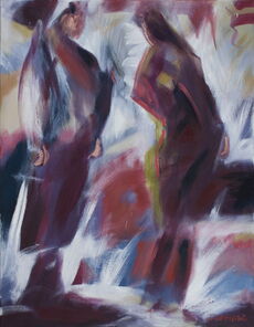 Istanbul 4, oil on Canvas, 90 x 70 cm