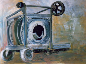 Stillleben mit Maschine