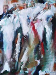 Münster 4, oil on Canvas, 80 x 60 cm